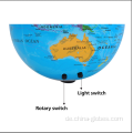 Beleuchtete magische selbstdrehende Erdkugel Earth